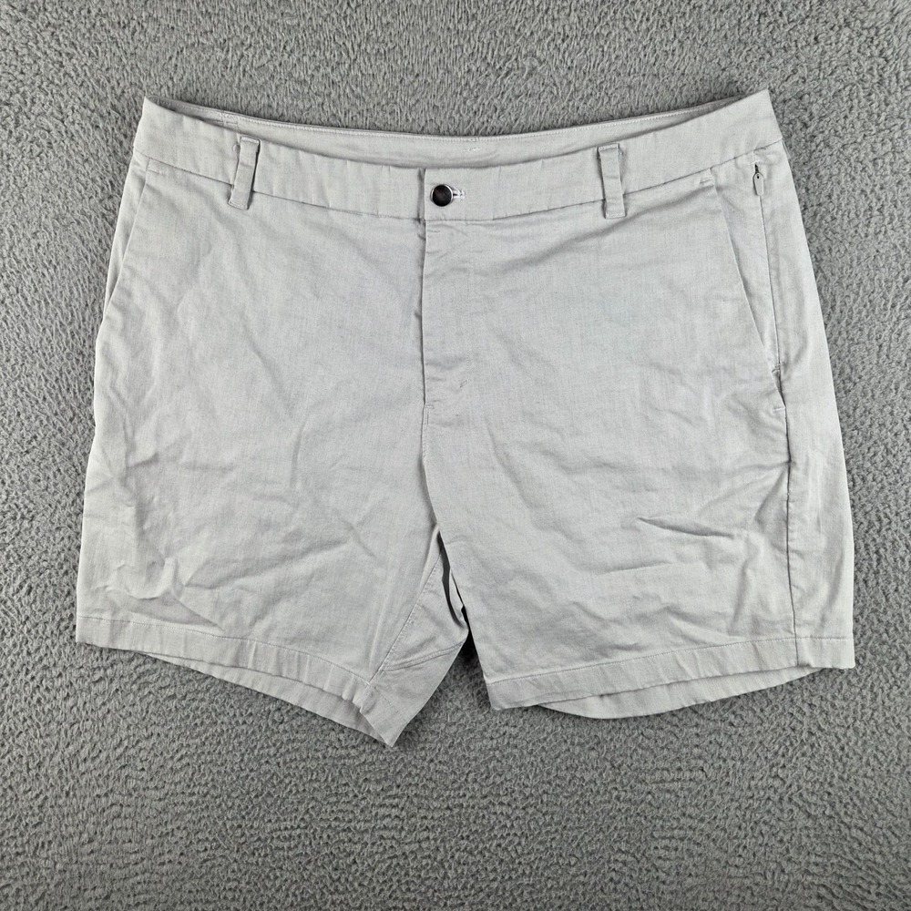 Lululemon Short Mens 38 Gray Commission Sport Athleisure Golf Preppy Casual